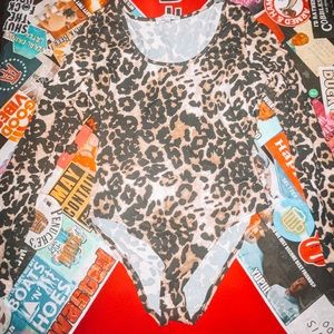 Cheetah Print Bodysuit!